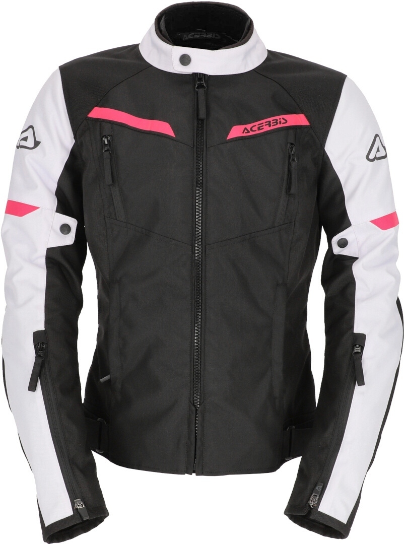 Acerbis X-Street Jachetă textilă pentru motociclete pentru doamne Negru/Alb/Roz XS Figura 11