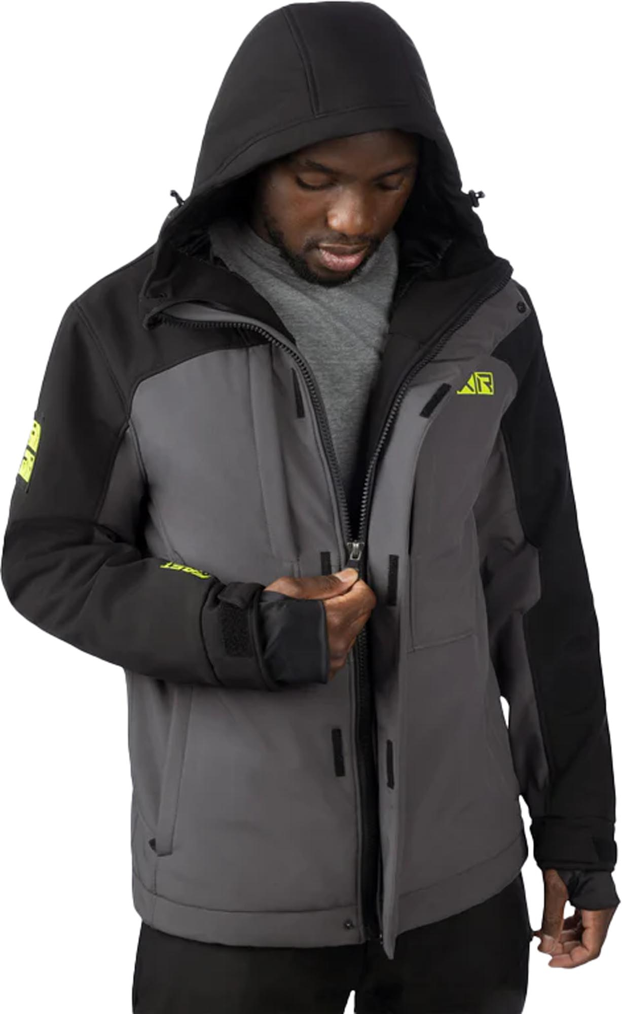 FXR Vertical Pro Softshell Jacket black/grey XL Figure 4
