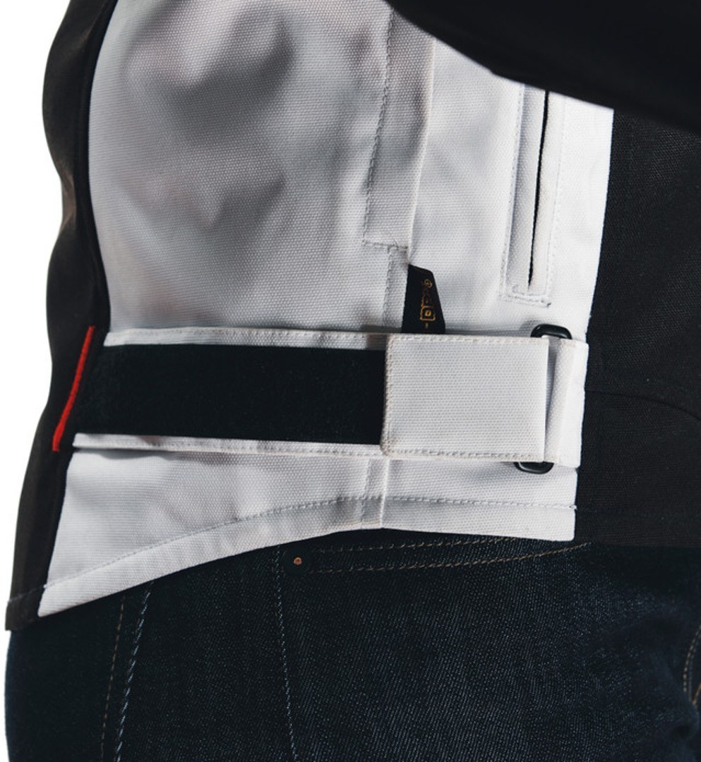Dainese Veloce D-Dry Jachetă textilă pentru motociclete pentru doamne Negru/Alb/Roșu 46 Figura 6