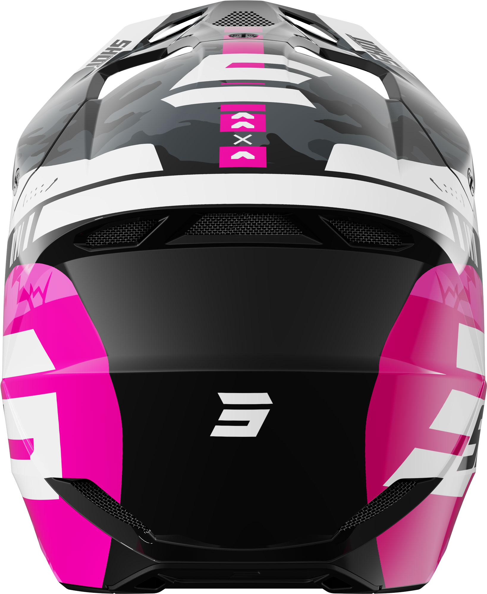 Shot Furious Flash Mips Cască de motocross pentru tineret roz Y/L (53/54) Figura 3