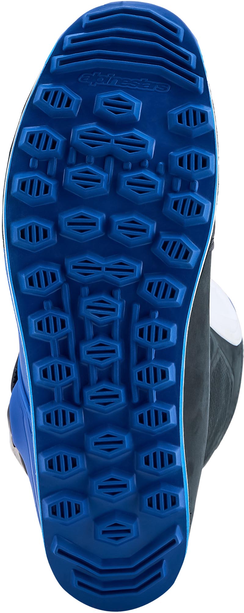 Alpinestars Tech-T Motorcycle Boots blue/black/white 7 Figure 2
