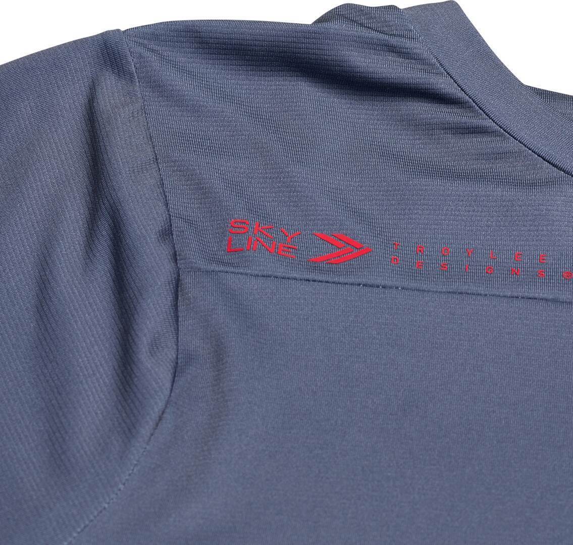 Troy Lee Designs Skyline SS Mono Bicycle Jersey blue M Figure 3