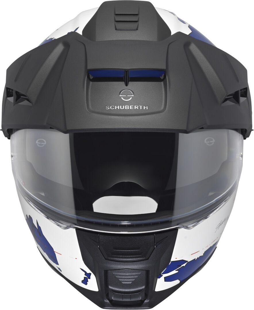 Schuberth E2 Atlas Cască Aventură Răsturnabilă Alb/Albastru XS (53) Figura 6