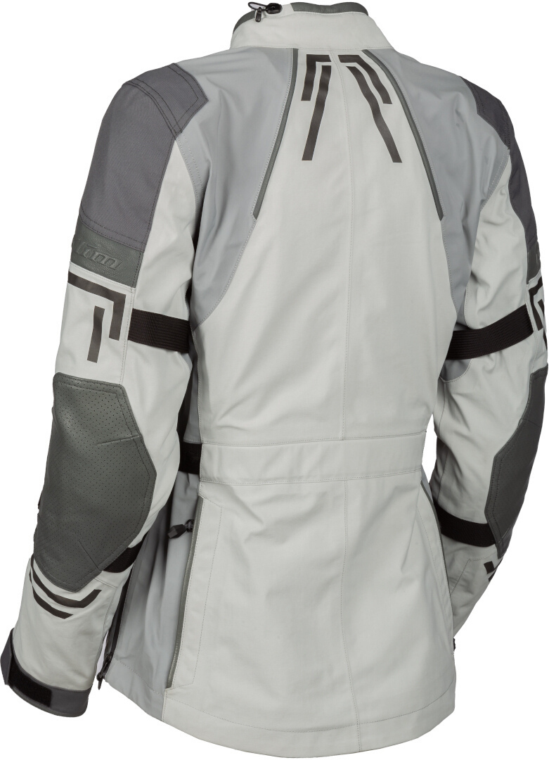 Klim Altitude 2023 Motorrad Textiljacke hellgrau/dunkelgrau/schwarz L Abbildung 2