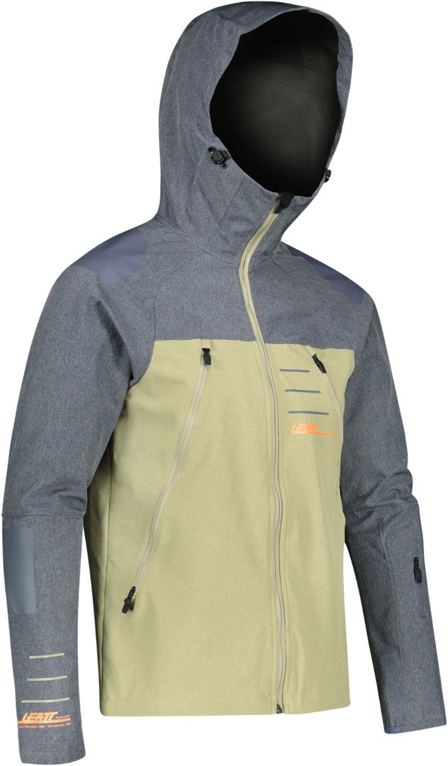 Leatt MTB All Mountain 4.0 Bicycle Jacket grey/olive XXL Figure 1