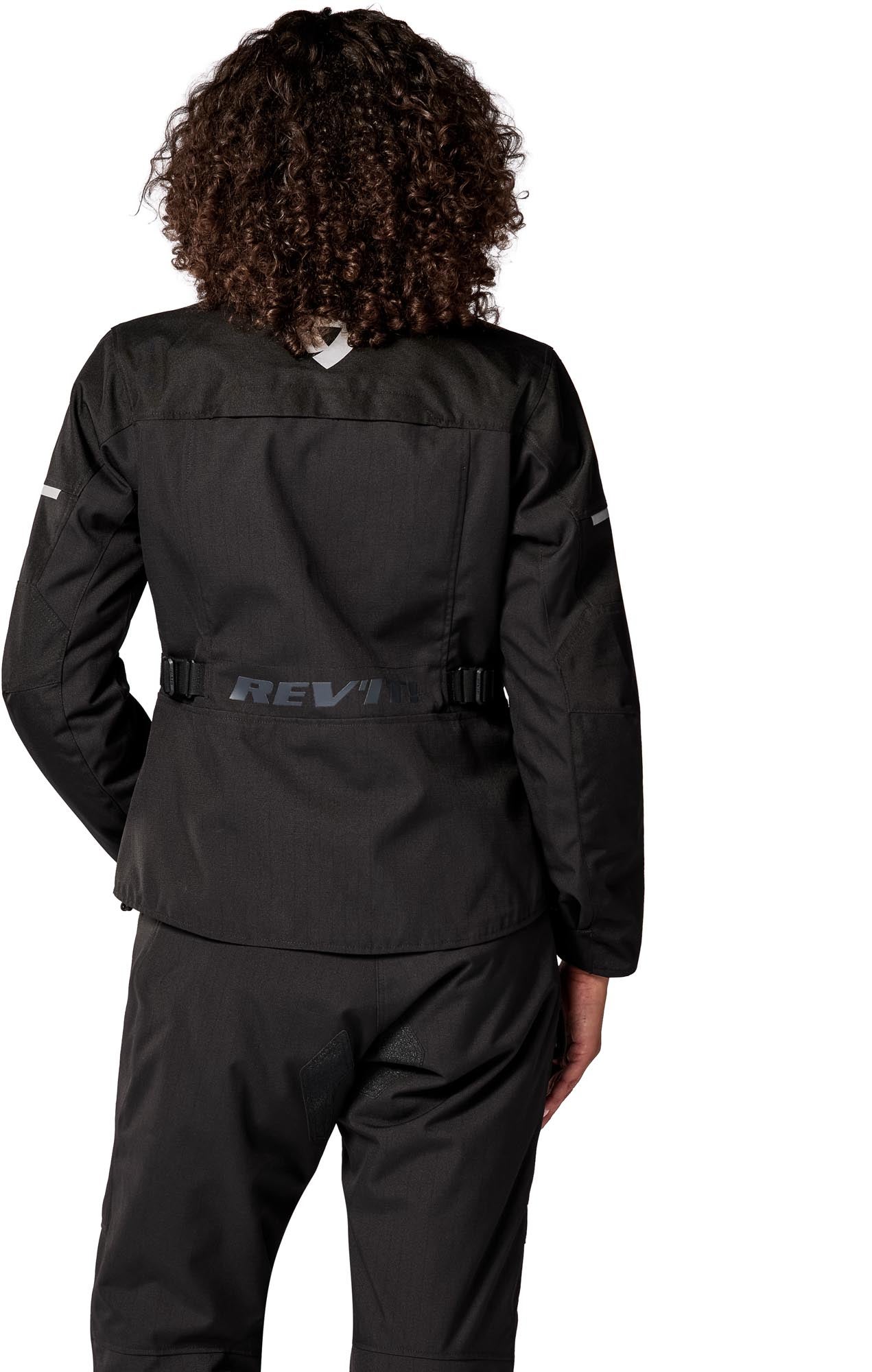 Revit Convergent H2O waterdichte dames motorfiets textieljas Zwart 42 Figuur 4