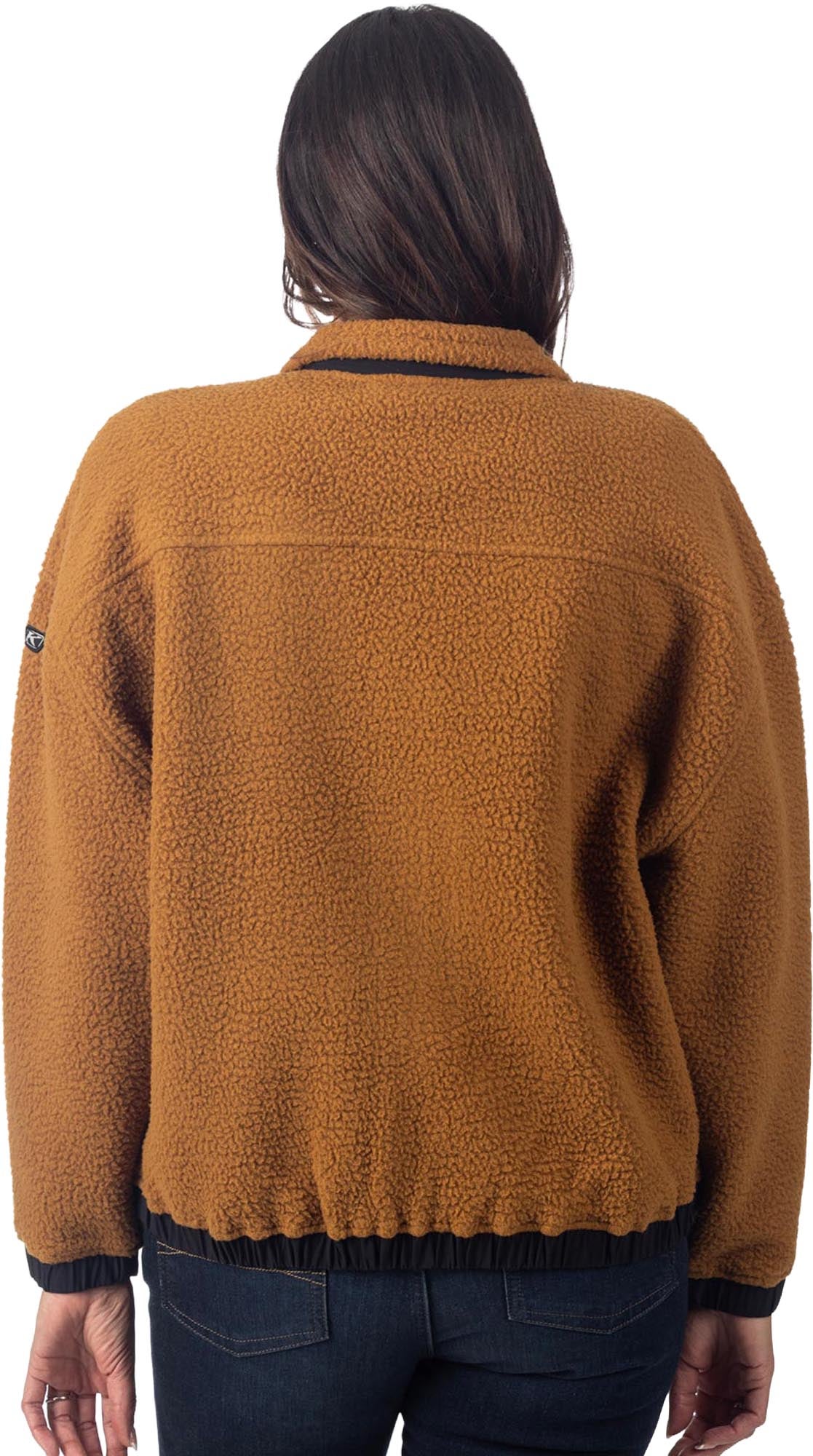 Side view of Klim Sira High Pile Ladies Fleece Jacket
