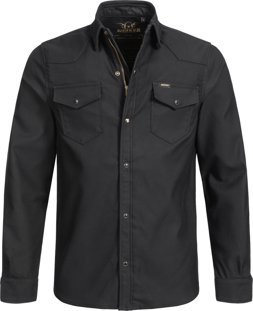 Rokker Black Jack Rider Chemise M Figure 1