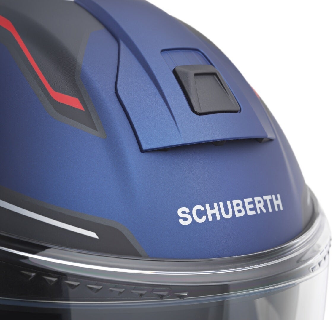 Schuberth C5 Omega Helm blau matt/rot S (55) Abbildung 3
