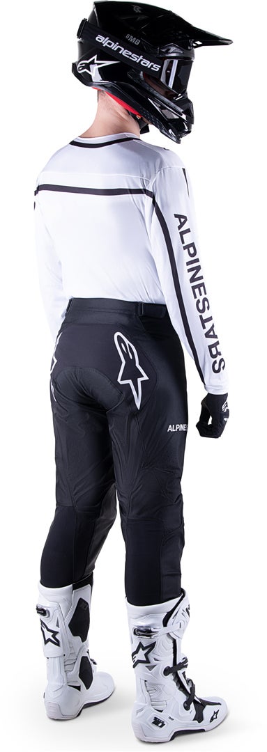 Alpinestars Racer Found Motocross Jersey weiß M Abbildung 2