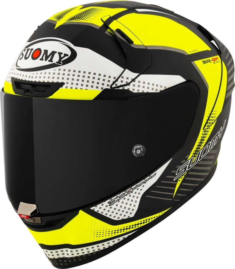 Suomy SR-GP Evo Airspeed Helm Geel/wit Verlies (59/60) Figuur 1