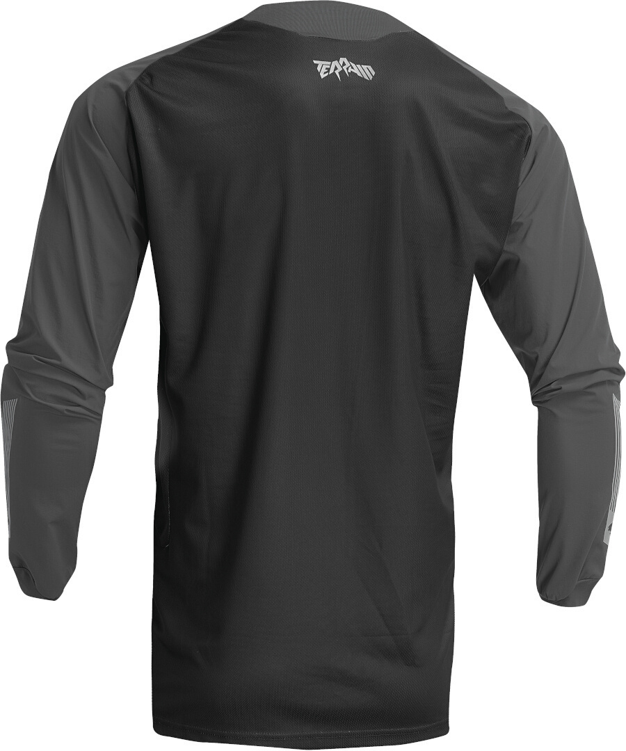 Thor Terrain Motocross trøje sort/grå XL Figur 4