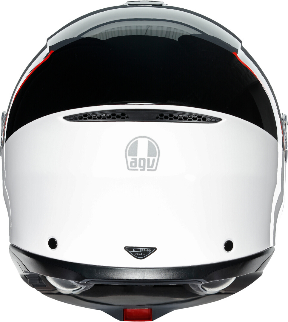 AGV Tourmodular Balance Klapphelm weiß/grau/rot S (55/56) Abbildung 3