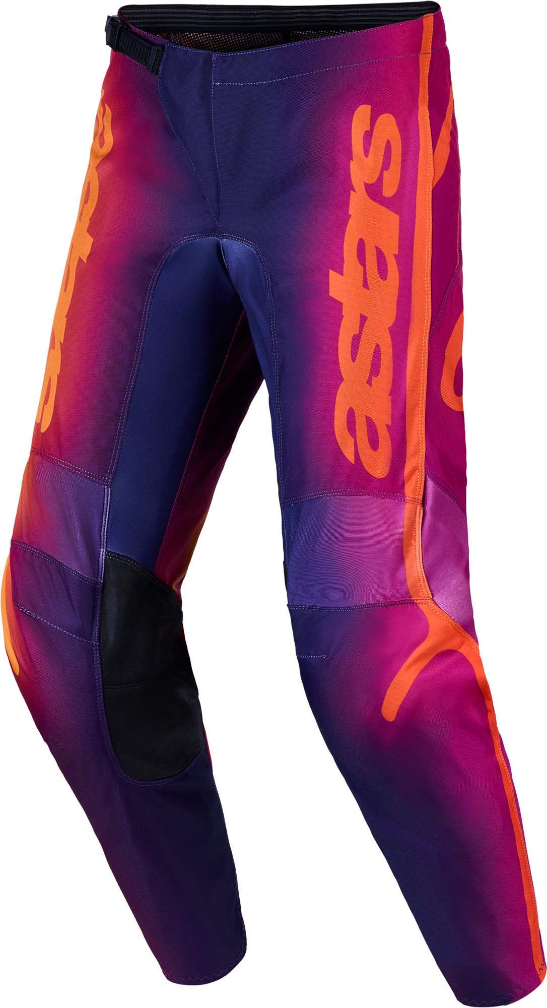 Alpinestars Fluid Kepler Motocross hlače ljubičasta/narančasta 36 Slika 1