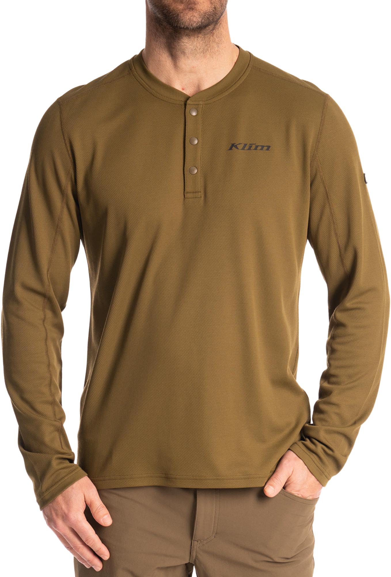 Klim Sidewinder Wool Camicia a maniche lunghe marrone L Figura 2