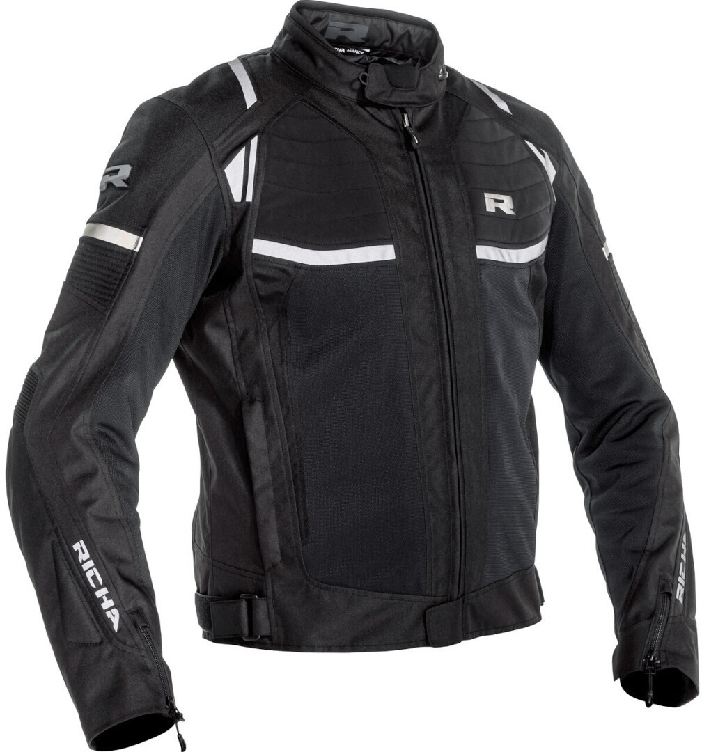 Richa Airstream-X vattentät motorcykel textil jacka svart XL Figur 1
