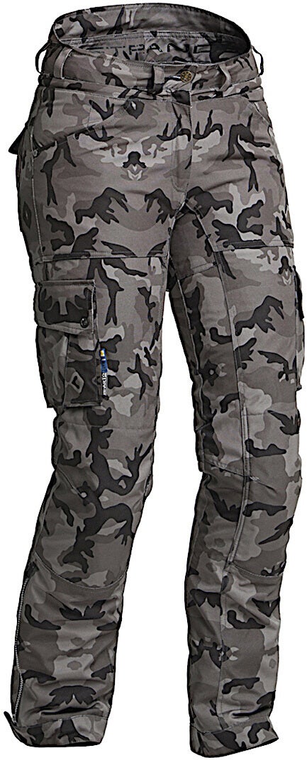 Lindstrands Zion Camo pantalon textile de moto pour dames imperméable 40 L32 Figure 1
