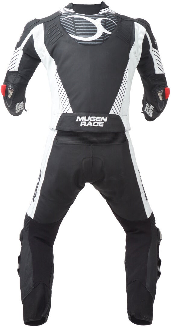 MUGENRACER Impegnato-D perforeret dame todelt motorcykel læder dragt Sort/hvid 38 Figur 2