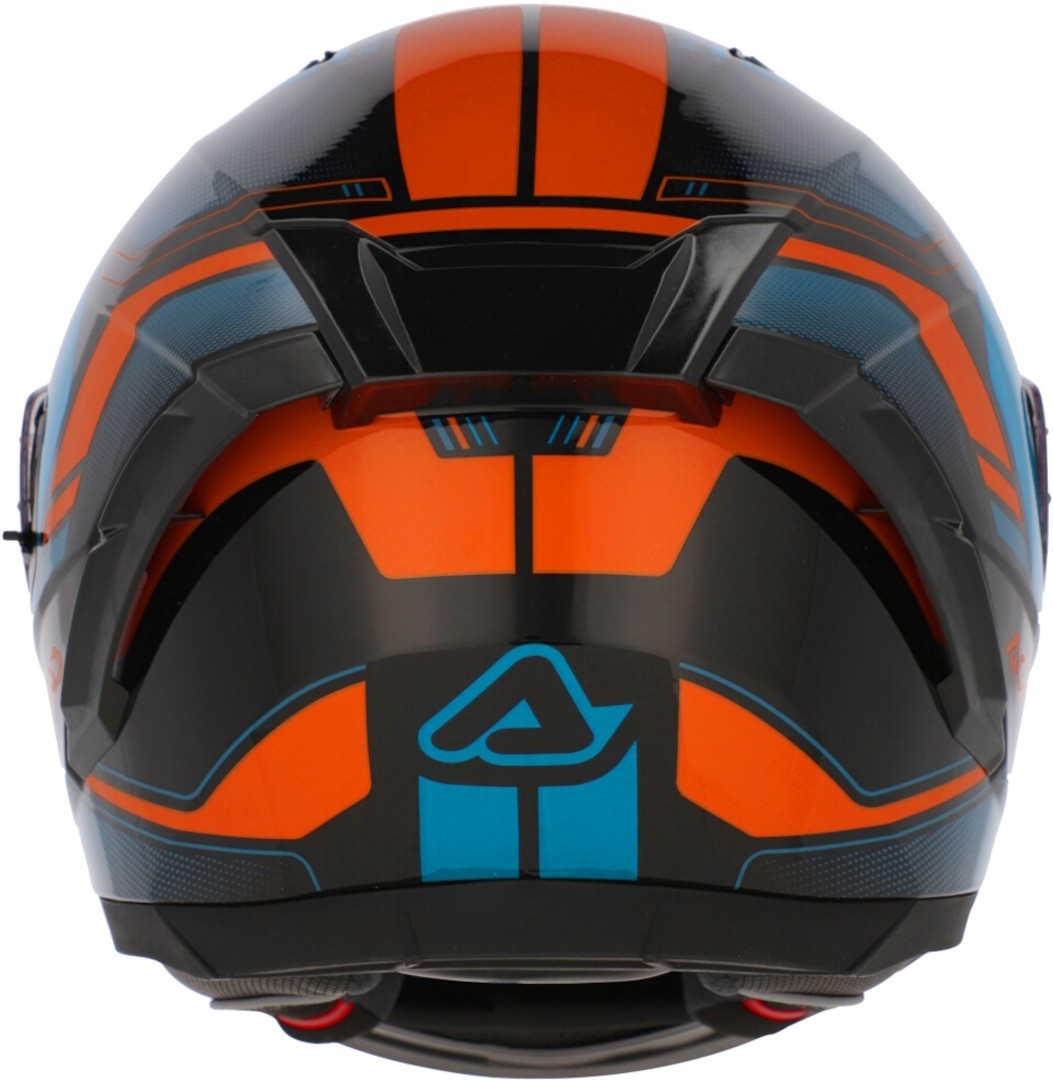 Acerbis X-Way Graphic Cască Albastru/Portocaliu XL (60/61) Figura 7