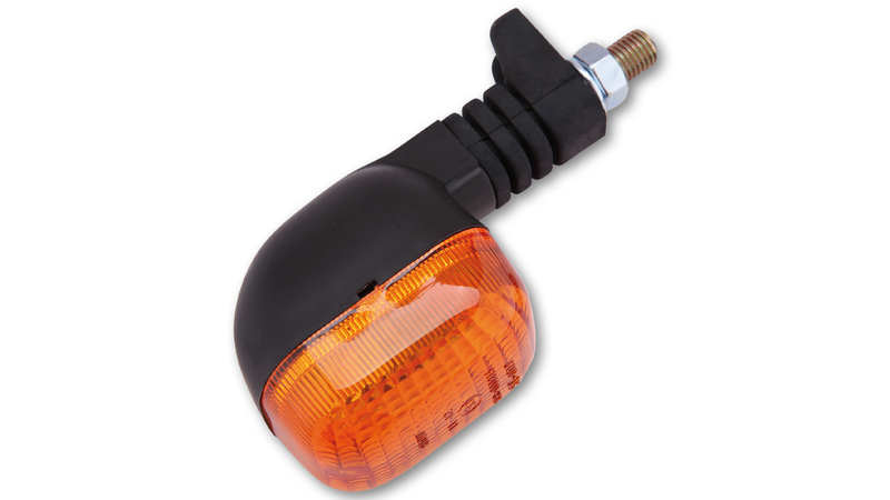 HIGHSIDER Smart Duc-Style Lampa Indikator Kropp Svart / Lins Orange (1st), Fram Vänster & Bak Höger Figur 4