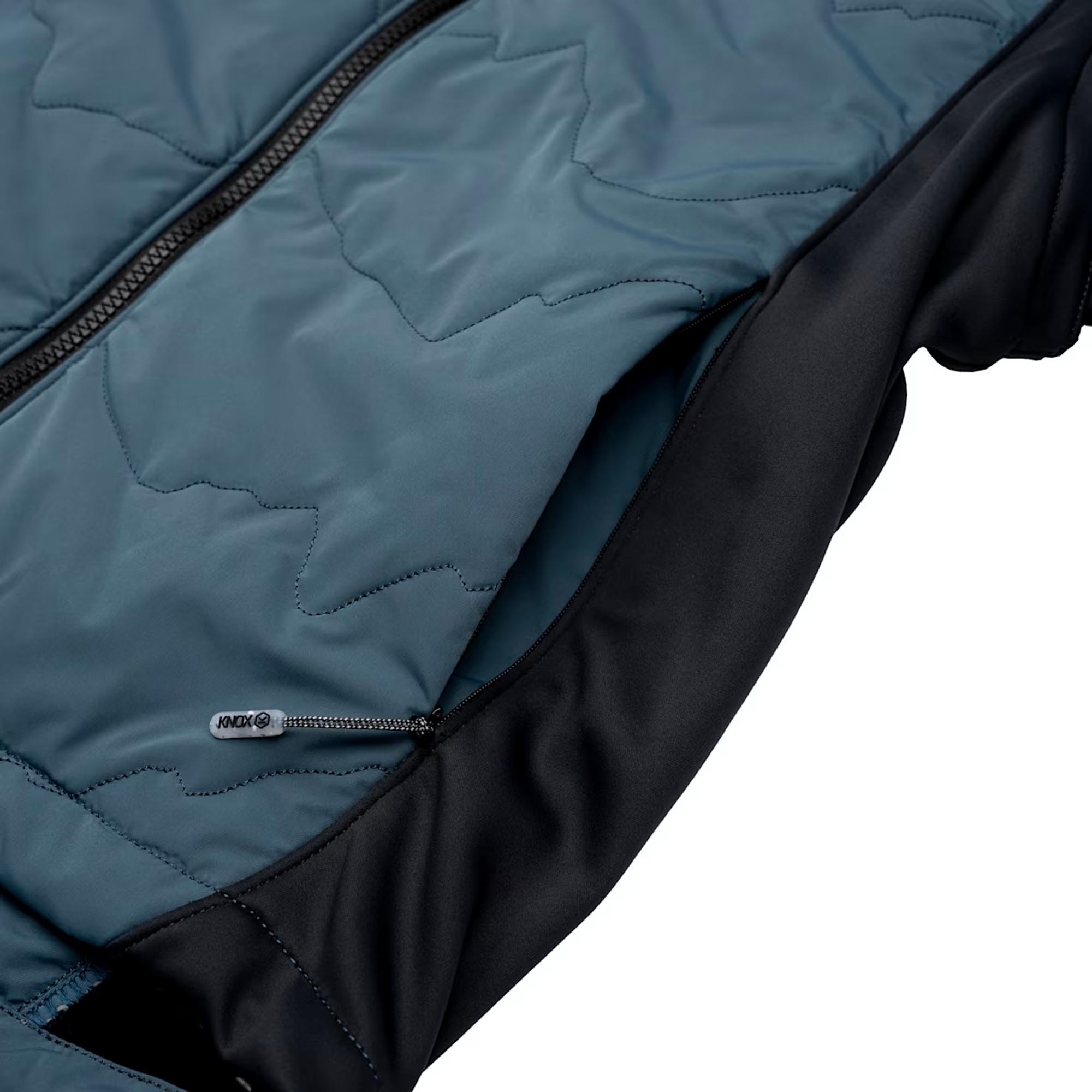 Knox Modra waterproof Motorcycle Textile Jacket petrol/black S Figure 13