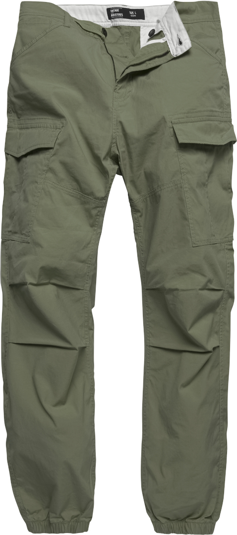 Vintage Industries Conner Cargo Pants Light olive XL Figure 1