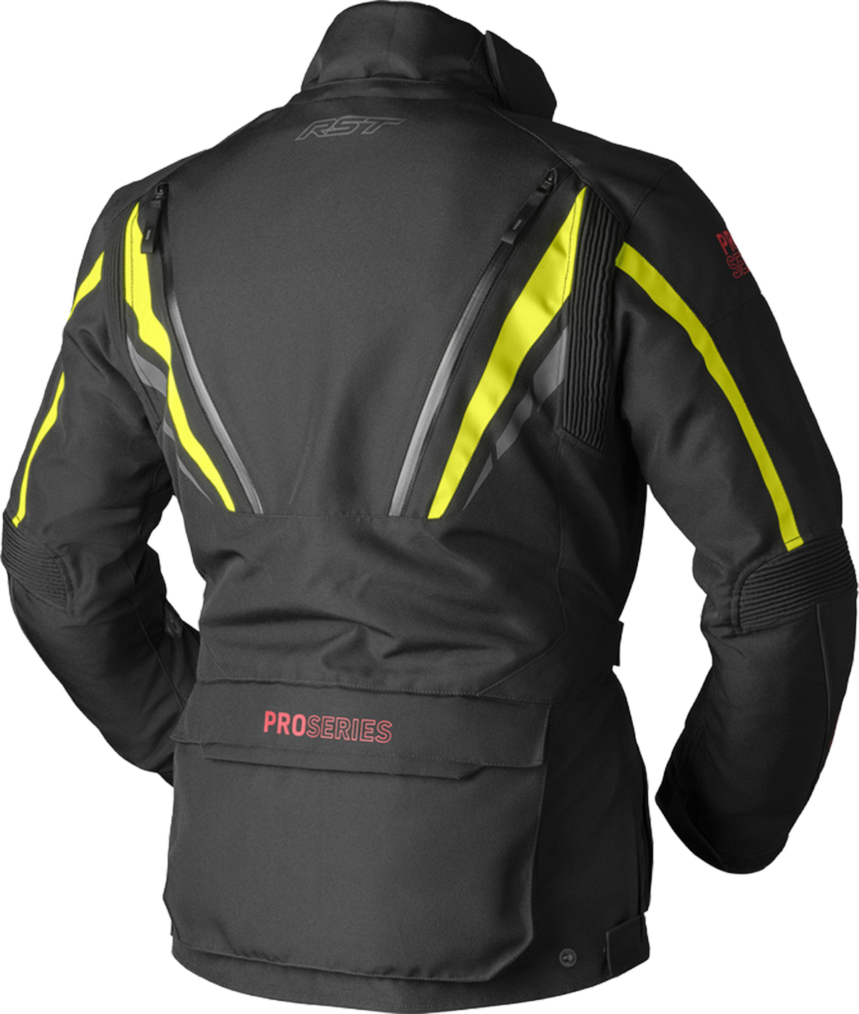 RST Pro Series Paragon D3O Veste textile moto noir/jaune 56 Figure 2