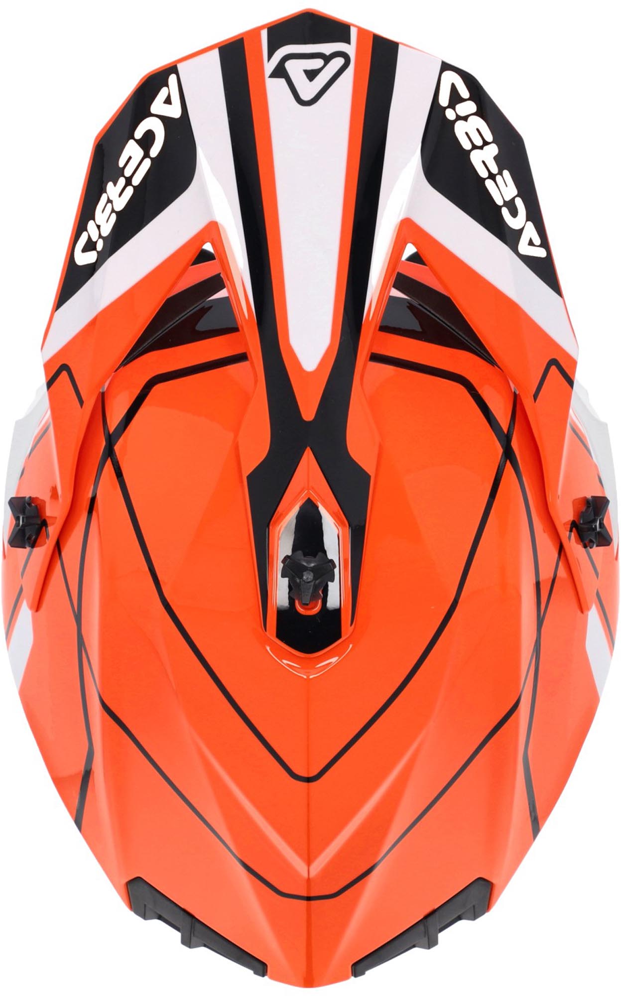 Acerbis Linear 2026 Motocross Helm orange/weiß L (59/60) Abbildung 6