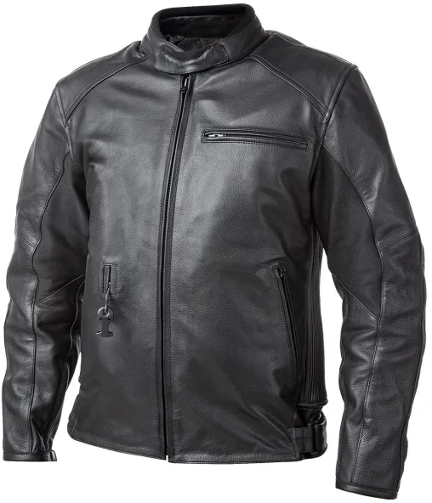 Helite Roadster 2.0 Airbag Motorcycle Leather Jacket black 2XL Figure 1