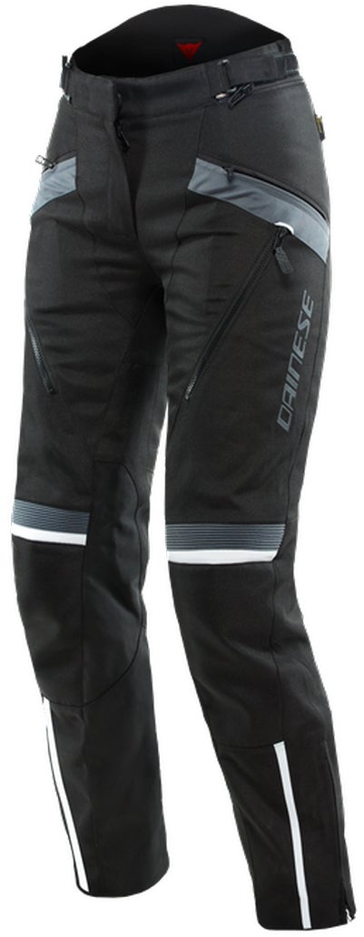 Dainese Tempest 3 D-Dry Damer Motorcykel Tekstilbukser sort/grå 46 Figur 1