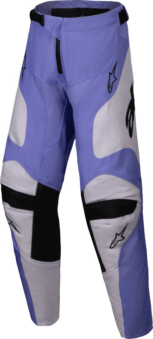 Alpinestars Racer Veil Calças de motocross para jovens roxo/preto 28 Figura 1