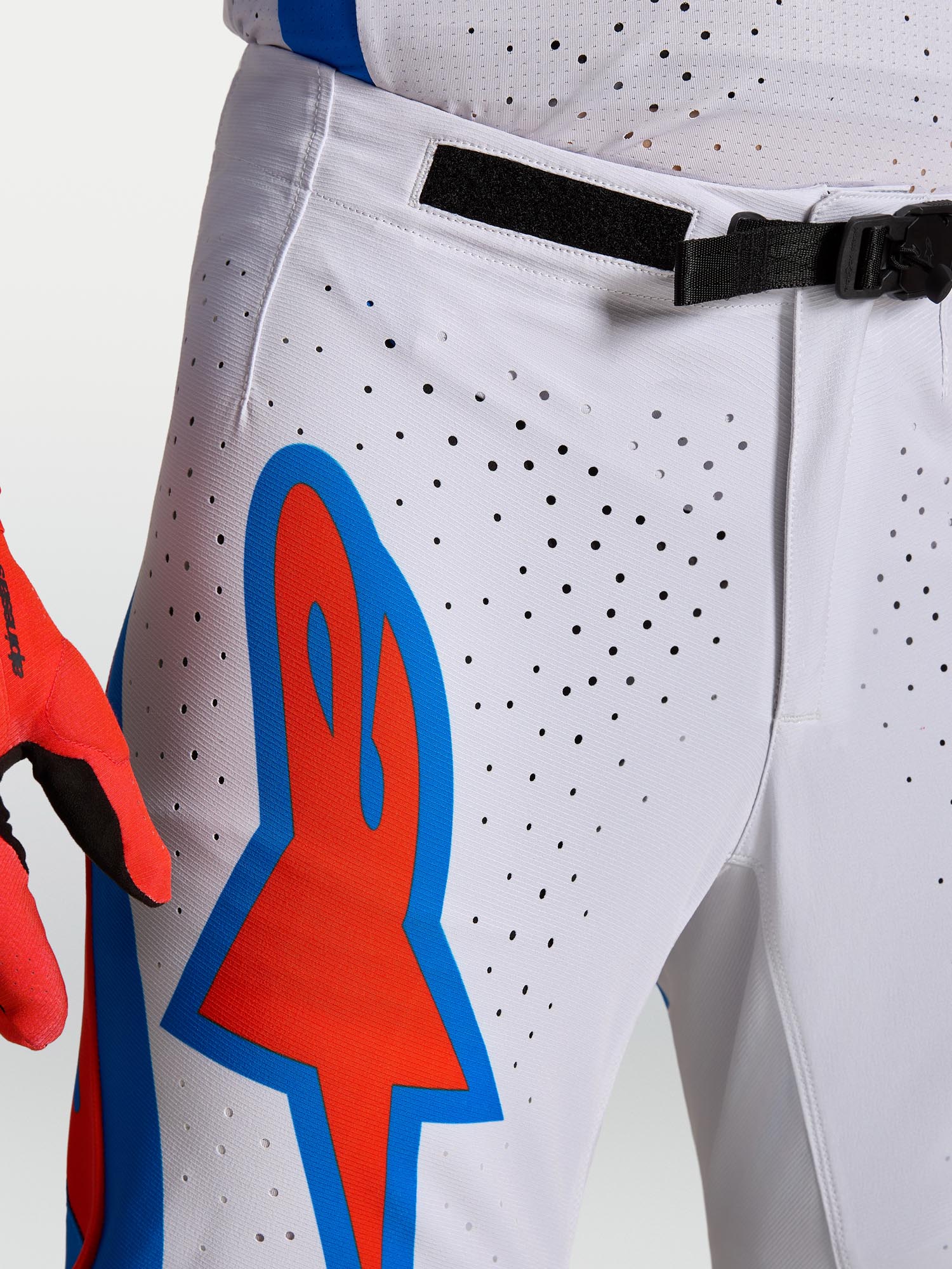 Alpinestars Supertech Vesta Motocross Hose lila/rot 42 Abbildung 5