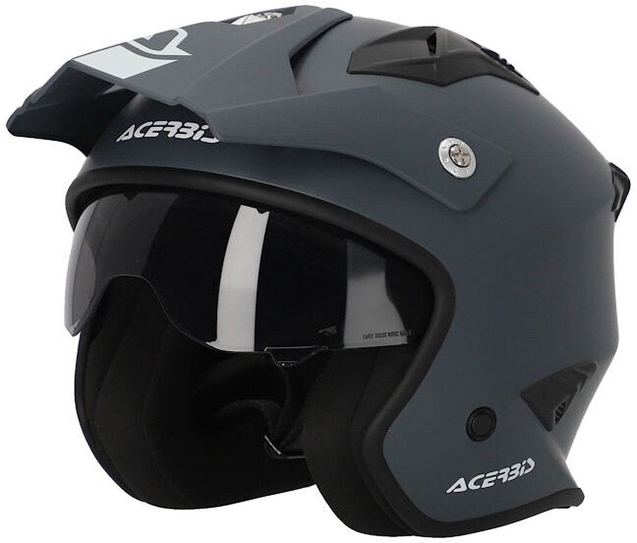 Acerbis Aria 2023 Solid Jethelm grau M (57/58) Abbildung 1