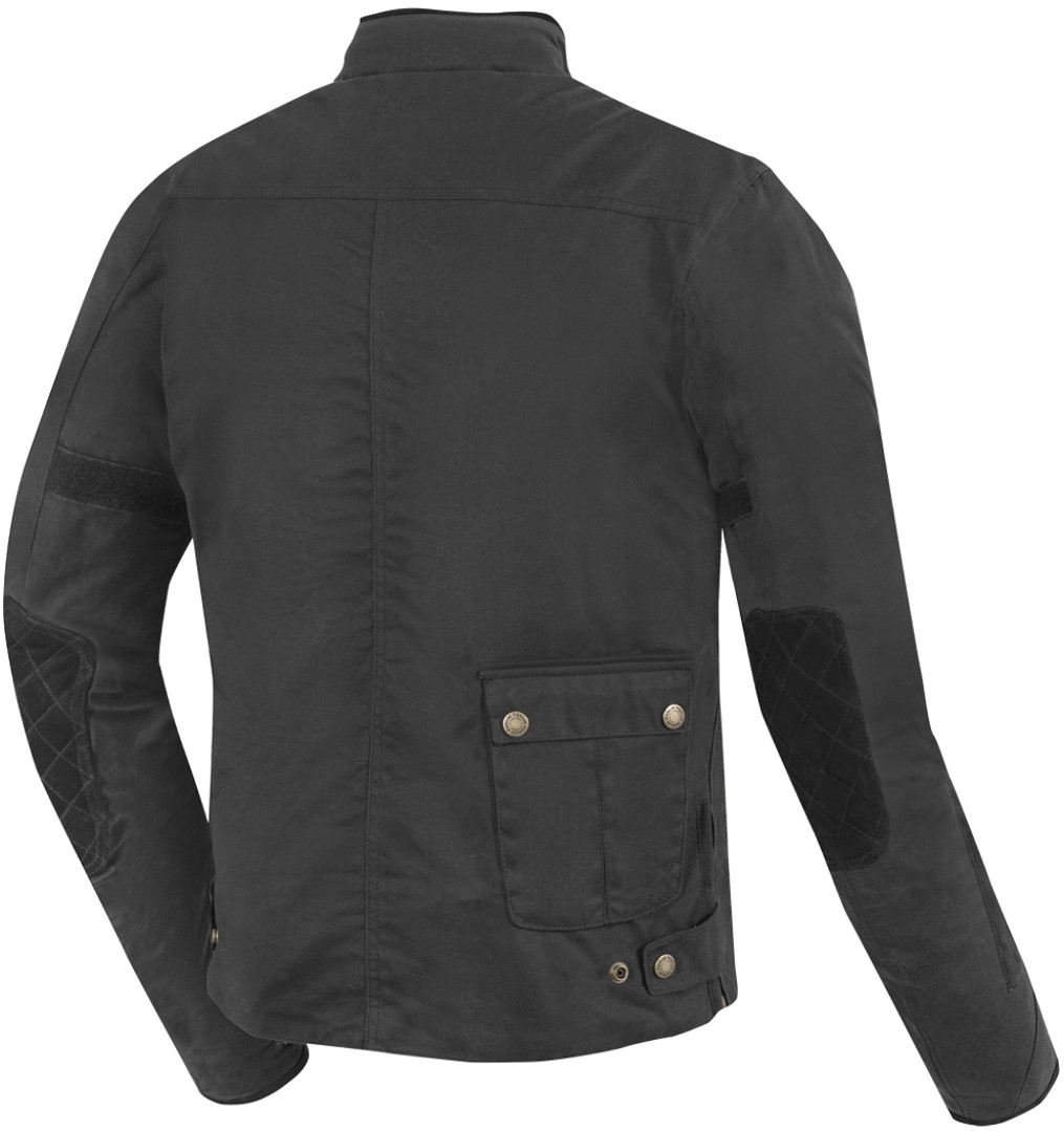 Merlin Expedition Motorrad Wachsjacke schwarz L Abbildung 2