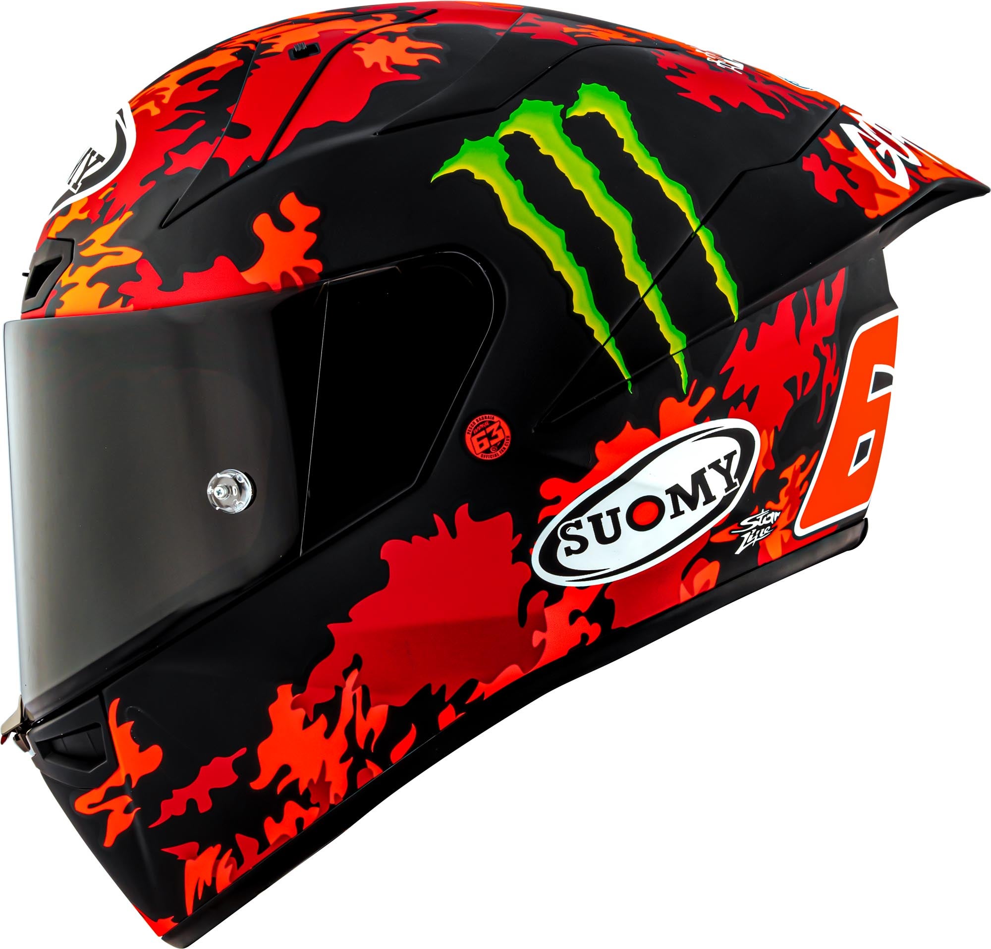 Suomy S1-XR GP Bagnaia Monster Replica 2025 Helm M (57/58) Figuur 2