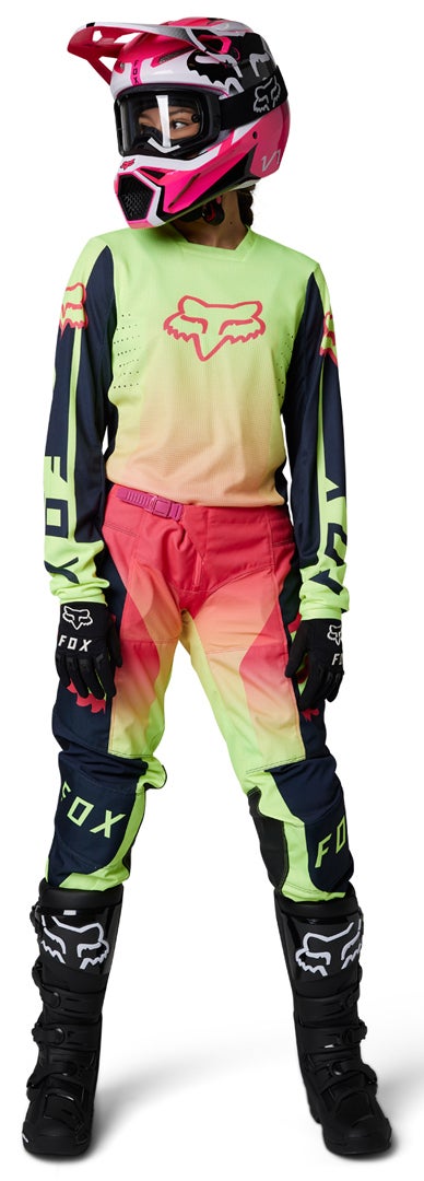 FOX 180 Leed Dames Motorcross Jersey roze L Figuur 3