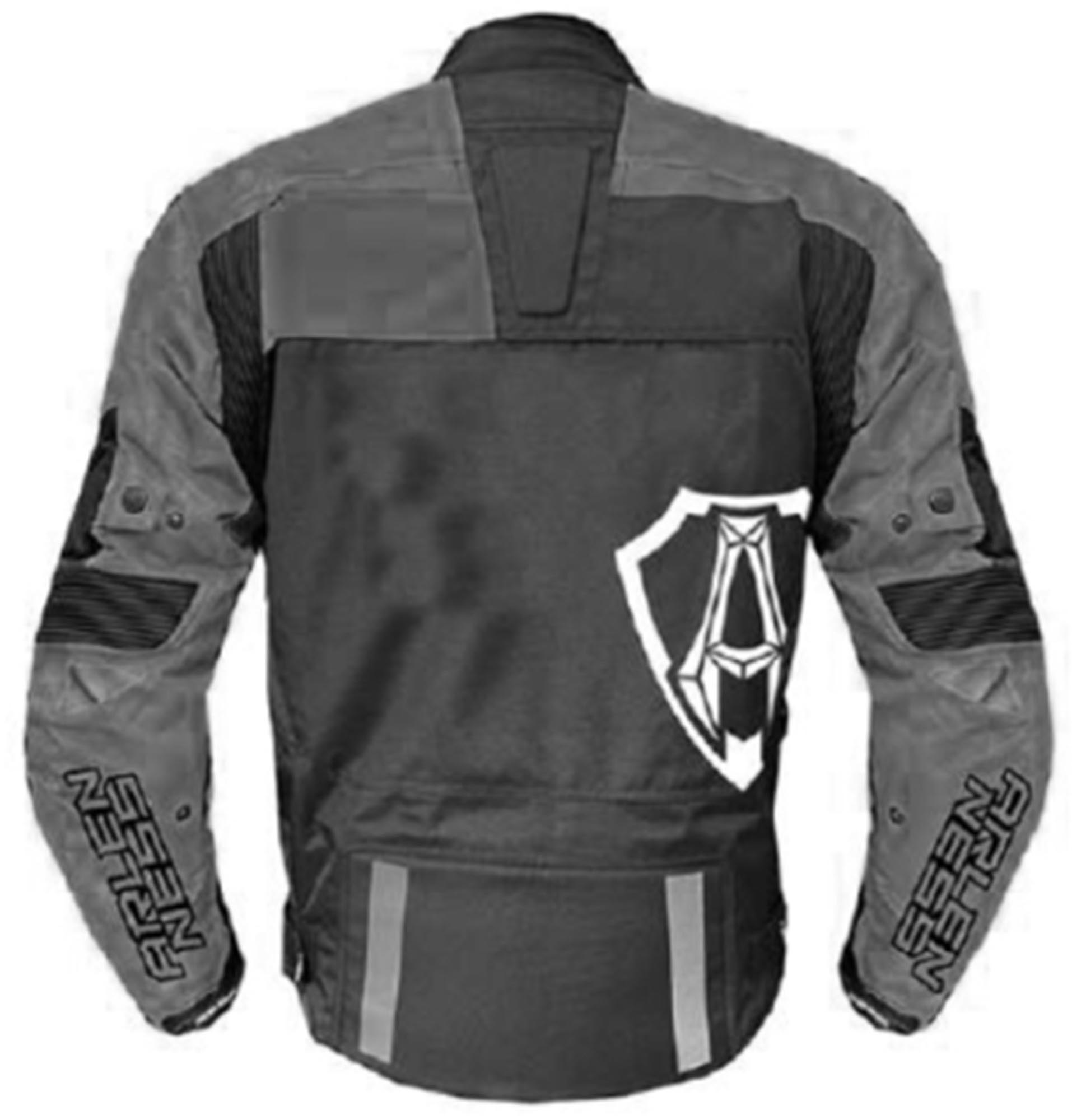 Arlen Ness Brukko Motorcycle Textile Jacket black/dark grey 58 Figure 2