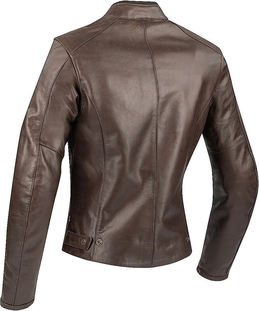 Segura Laxey Damen Motorrad Lederjacke braun 48 Abbildung 2