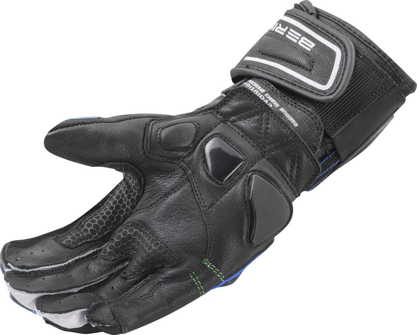 Berik Spa Evo Motorcykel handsker sort/blå L Figur 4