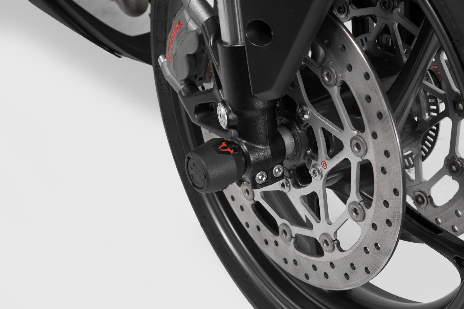 SW-Motech Slider definido para eixo dianteiro - Preto. Yamaha MT-09/Tracer (13-16), XSR900/Abar. Figura 5