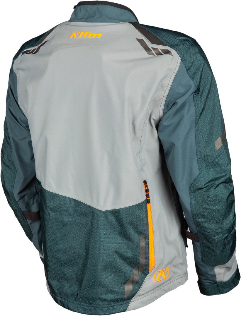 Klim Carlsbad Gore-Tex Jachetă textilă pentru motociclete Gri deschis/verde S Figura 2