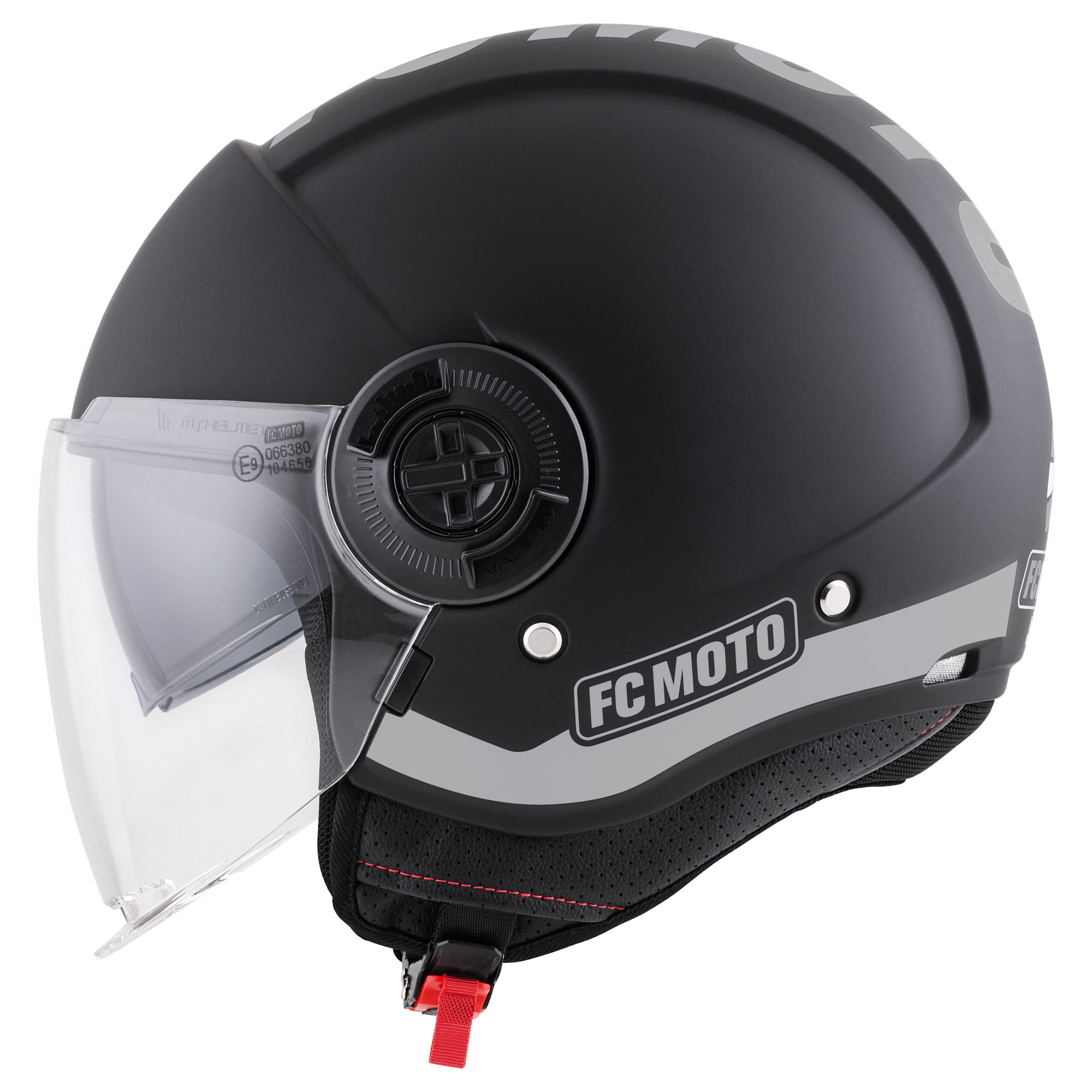 FC-Moto Ralgo Jet hjälm Svart/grå XS Figur 3