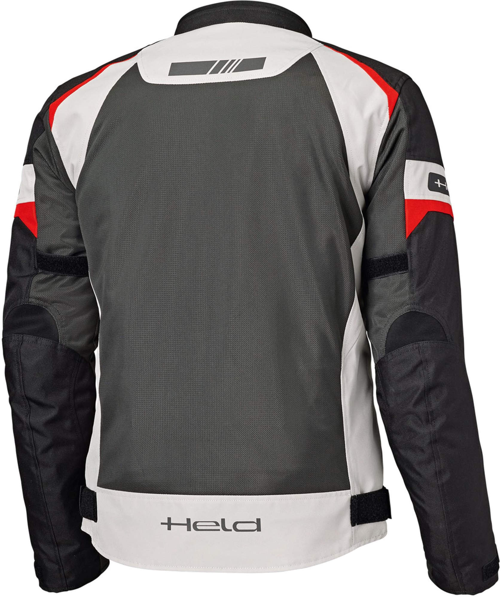Held Tropic 4 Mesh Motorcycle Textile Jacket grey/red L Figure 2