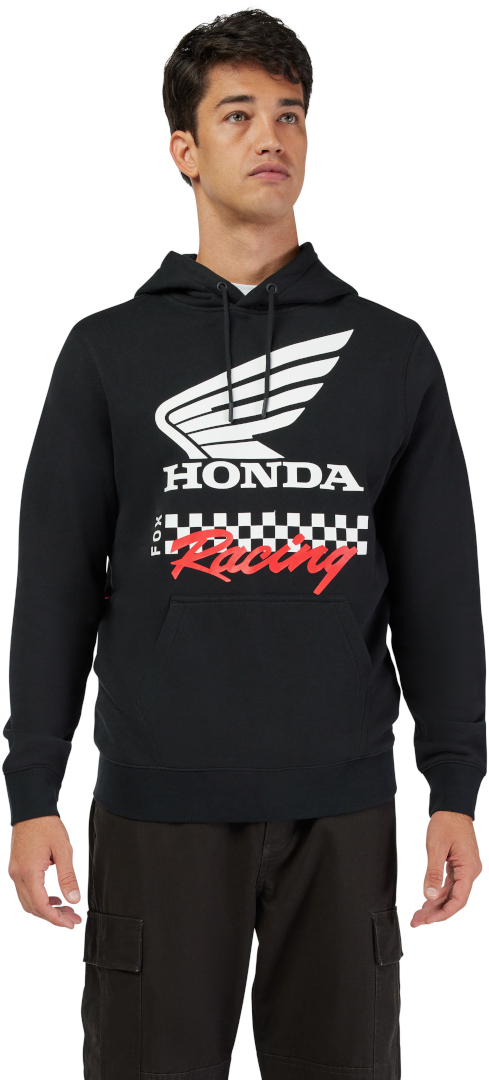 FOX Honda パーカー 黒 XXL 図1