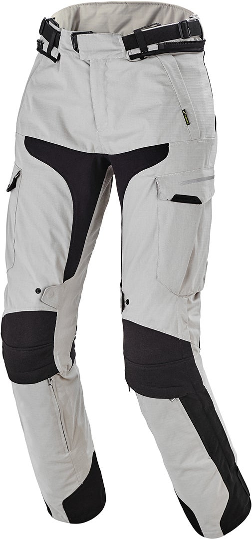 Macna Novado pantalon textile de moto pour dames imperméable gris S Figure 1