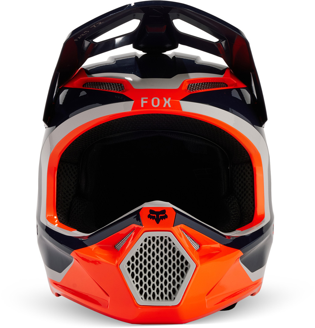 FOX V1 Nitro MIPS Motocross Helmet black/white/orange S (55/56) Figure 8