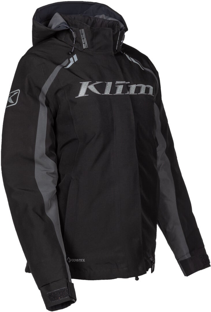 Klim Flare Dame snescooterjakke sort/grå M Figur 3