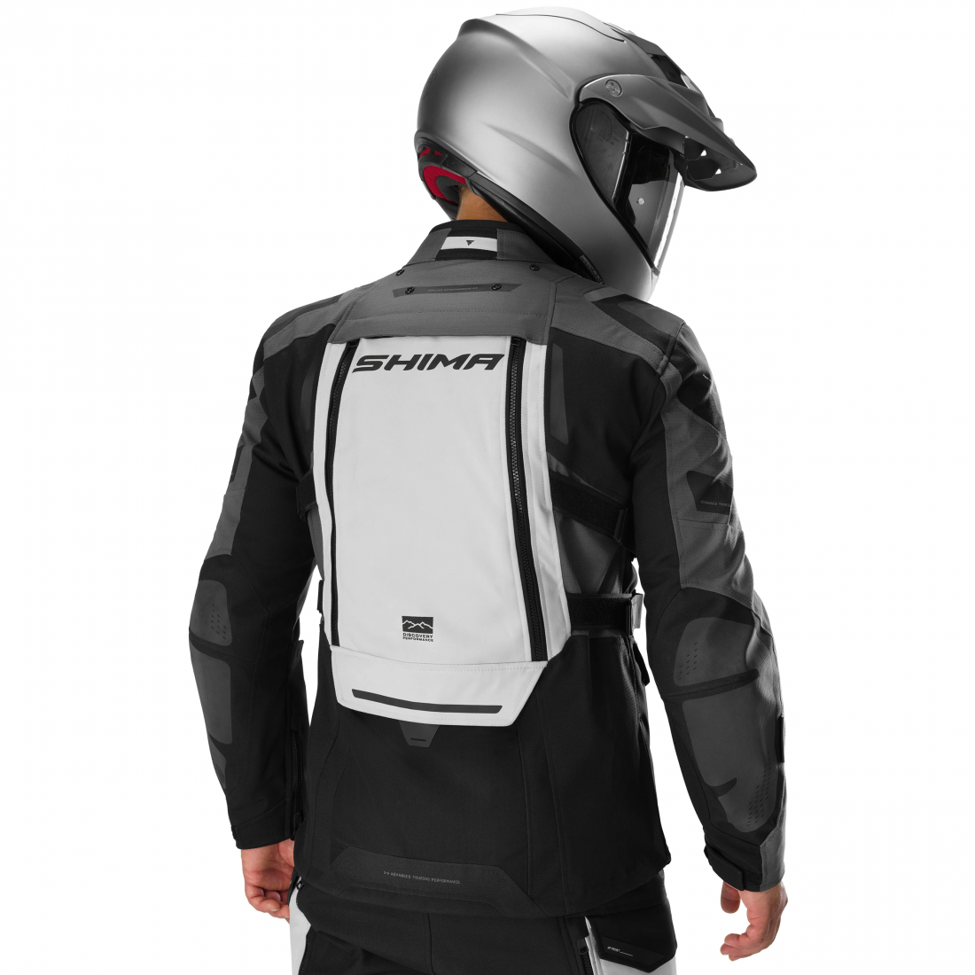 SHIMA Dune 2.0 Motorcycle Textile Jacket grey L Figure 4