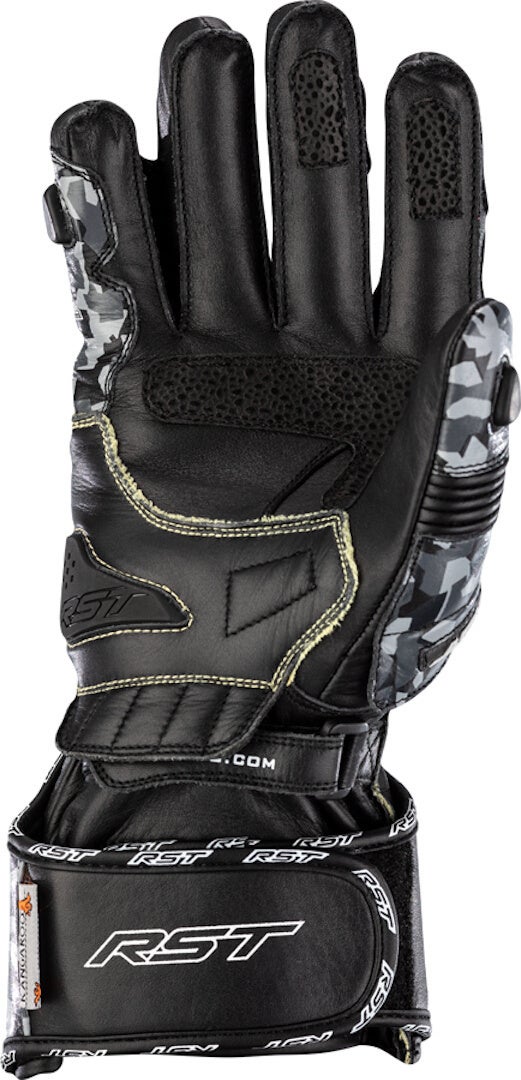 RST Tractech Evo 4 Motorradhandschuhe grau/schwarz XL Abbildung 2