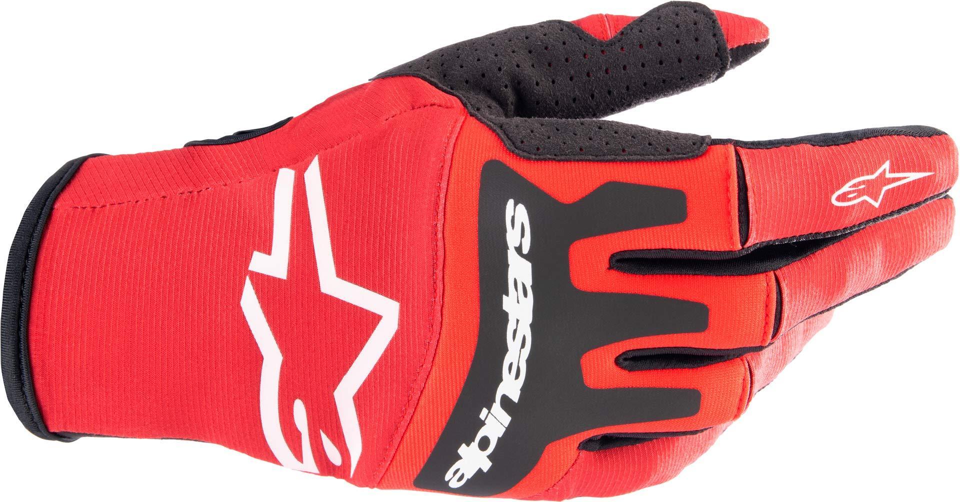 Alpinestars Techstar Motocross Handsker sort/rød XL Figur 1